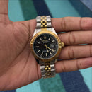Rolex Oyster Perpetual Dourado com Prata
