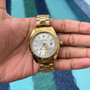 Rolex Dourado fundo Branco