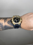 G-SHOCK STEEL CAIXA EM AÇO DOURADO