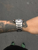 G-SHOCK GST STEEL PRATEADO