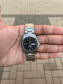 Rolex Oyster Perpetual Date Submariner Prata Fundo Preto