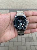 Tag Heuer Aquarecer GMT Prata com Preto
