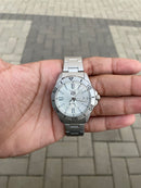 Tag Heuer Aquarecer Solargraph Fundo Branco