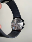 HUBLOT GENEVE PRETO PULSEIRA EM COURO