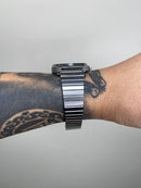 CASIO QUARTZ REDONDO PRATEADO FUNDO PRETO