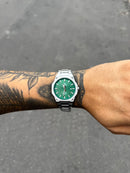 CASIO QUARTZ EDIFICE FUNDO VERDE