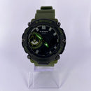 G-SHOCK GA-2200 PRETO-VERDE