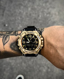 G-SHOCK STEEL CAIXA EM AÇO DOURADO