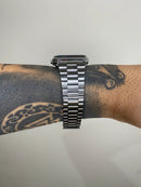 CASIO VINTAGE QUARTZ PRATEADO ESMERALDA