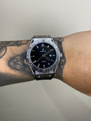 HUBLOT GENEVE PRATEADO
