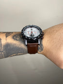 TAG HEUER TACHYMETRE COURO